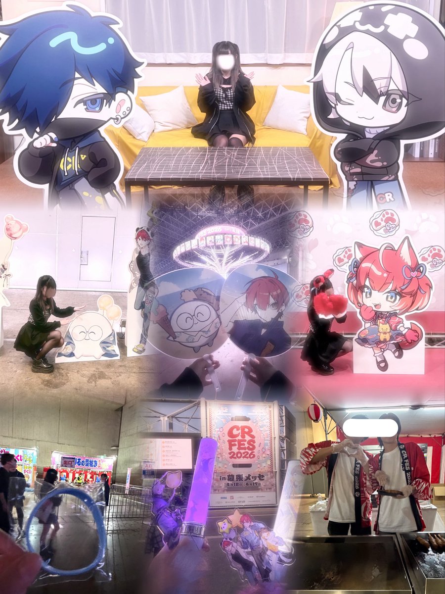 Milkpotato_x's tweet photo. crfes行ってきた〰️✊🏻🎶
楽しかった‼️
リズアートとるりさんとうゅりるに会えたの夢すぎてずっと震えてた

#crfes https://t.co/QSs41SXYXN