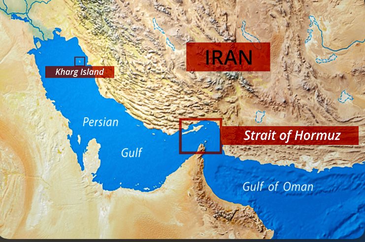 Maccliff19's tweet photo. They say the Strait of Hormuz is open on a Friday to pump the market to all time highs. Then Saturday it comes out that it's been closed again. The corruption is easy to see. https://t.co/Xwdi5vgJRB