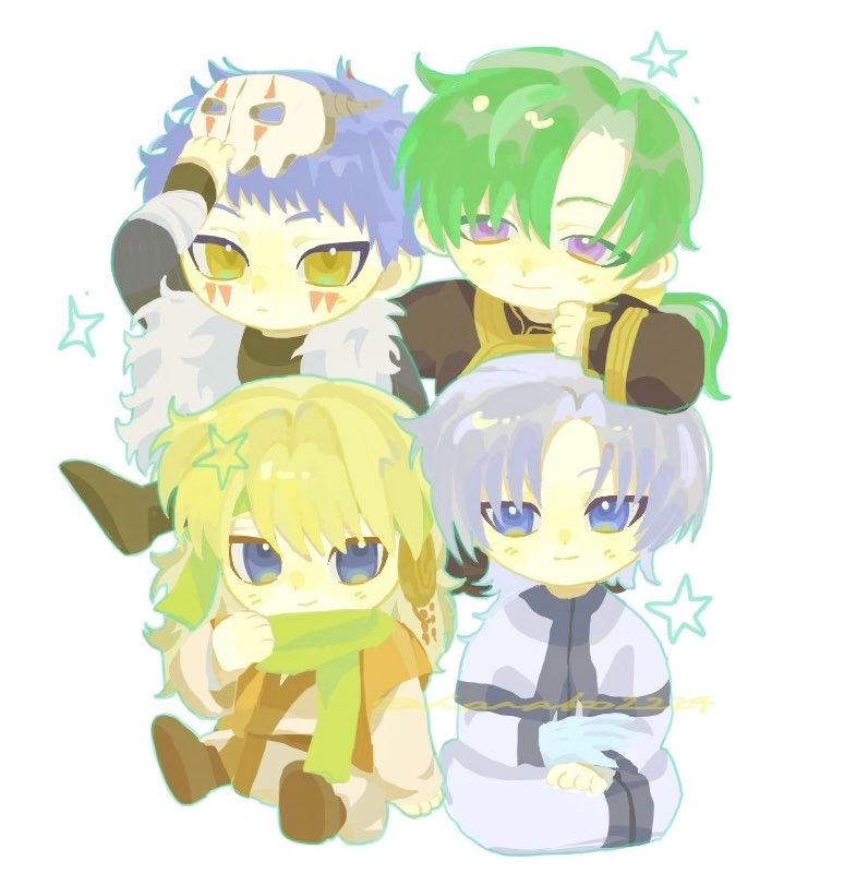 hanako2224's tweet photo. #暁のヨナ
 四龍 https://t.co/ZVNK1RSbjy