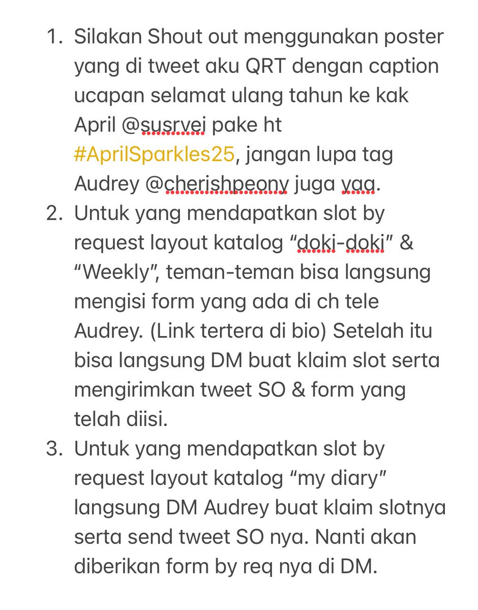 Doki-doki: <a href="/hecttc/">‏۫</a> 
Weekly: <a href="/tokkiyoust/">𝐾𝘆O𝘄 ts3l 🫪 | wa @ bio</a> 
My diary: <a href="/jeyukic/">.</a> 

Yey selamat teman-teman! 🤩 untuk langkah selanjutnya bisa cek di pict ke 4 ya. Ditunggu 1x24 jam 💗