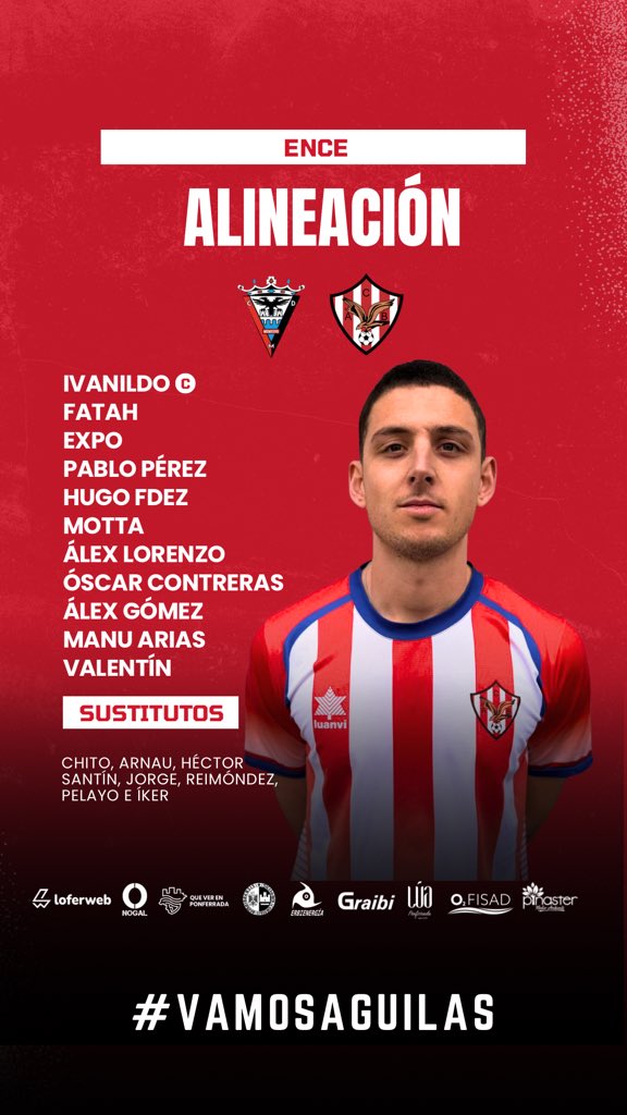 AtcoBembibre's tweet photo. #Alineacion del @AtcoBembibre
#VamosÁguilas🦅 https://t.co/5s0WWGfR6f
