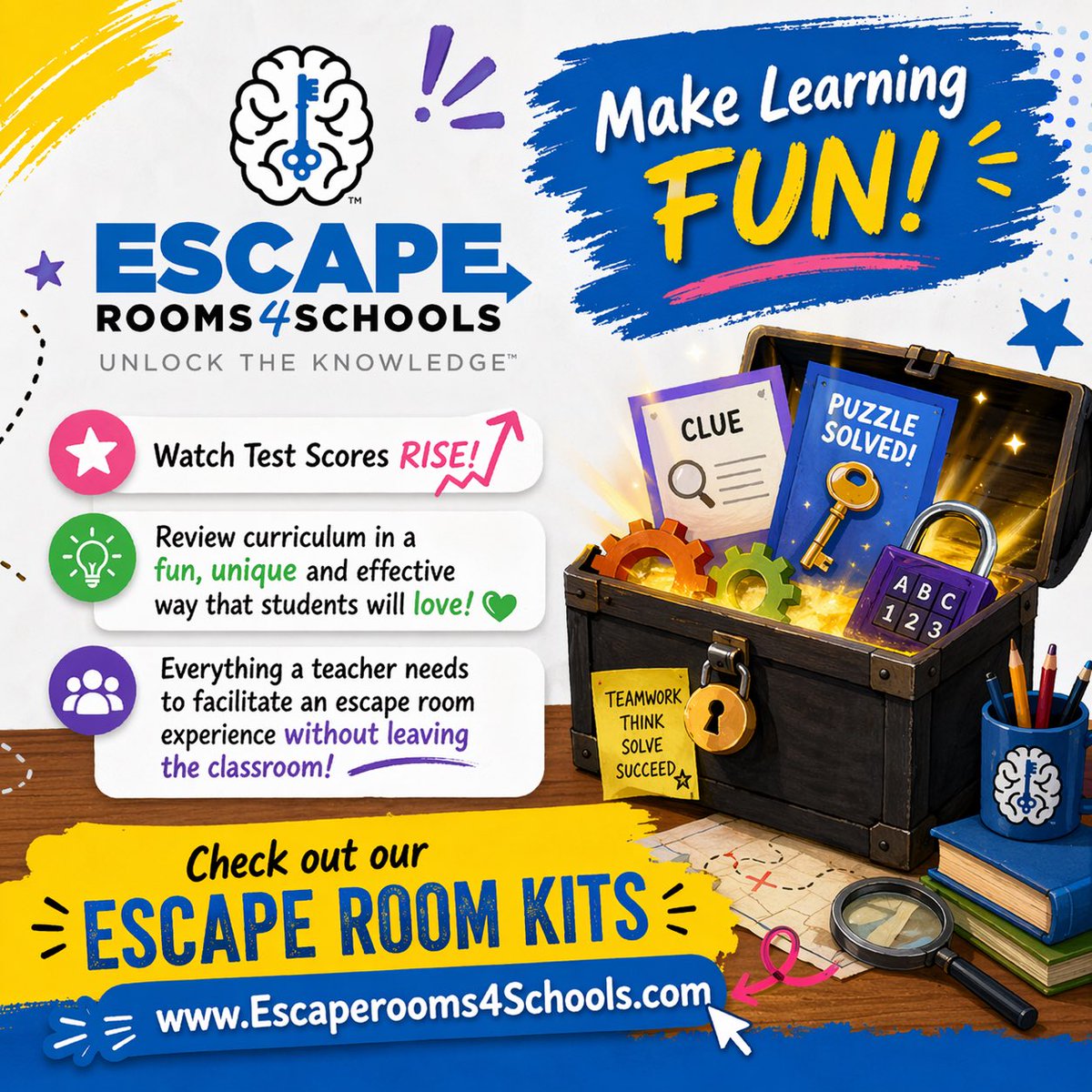 Escape Rooms 4 Schools (@EscapeRooms4Sch) / Posts / X