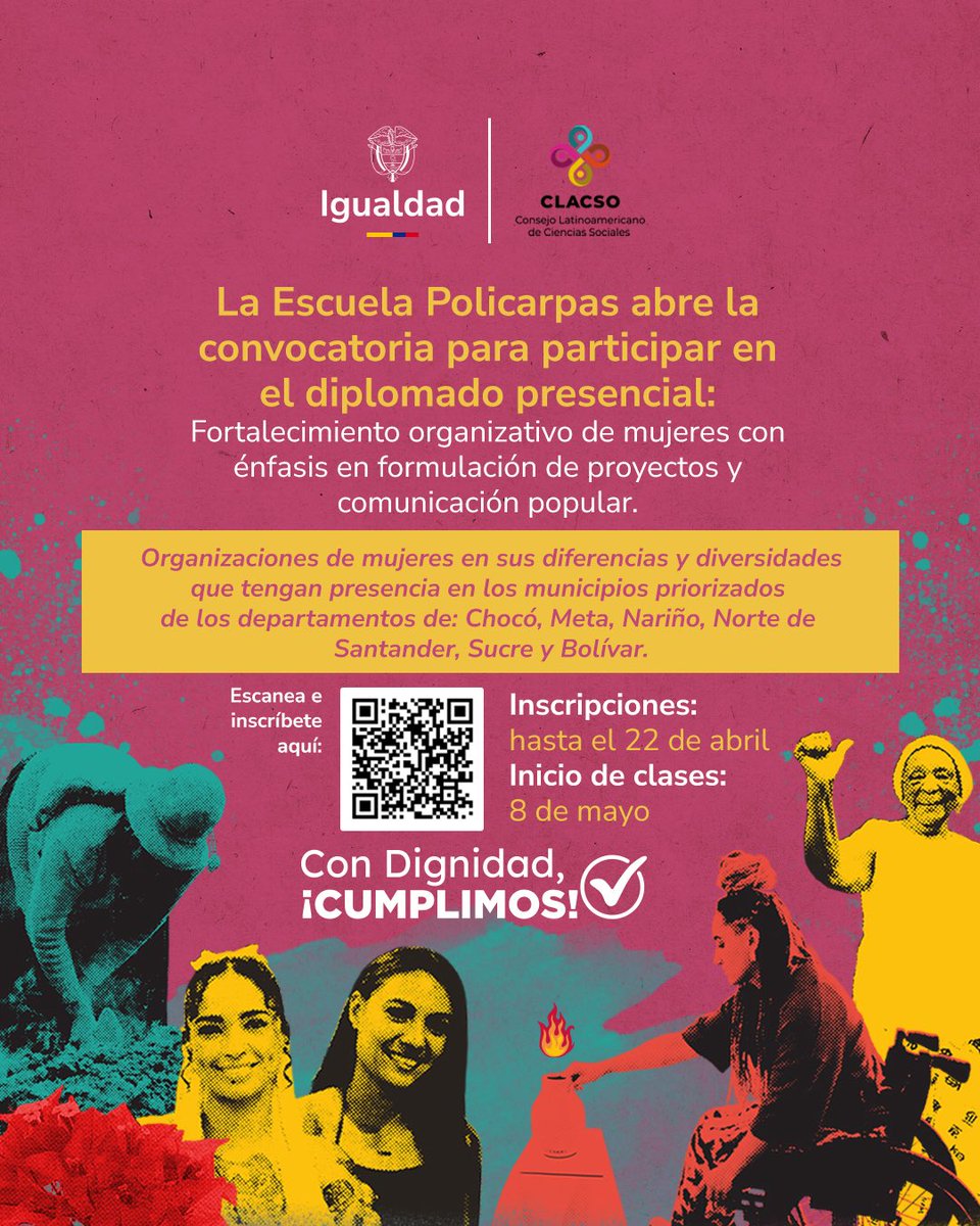Ministerio de Igualdad y Equidad de Colombia tweet media