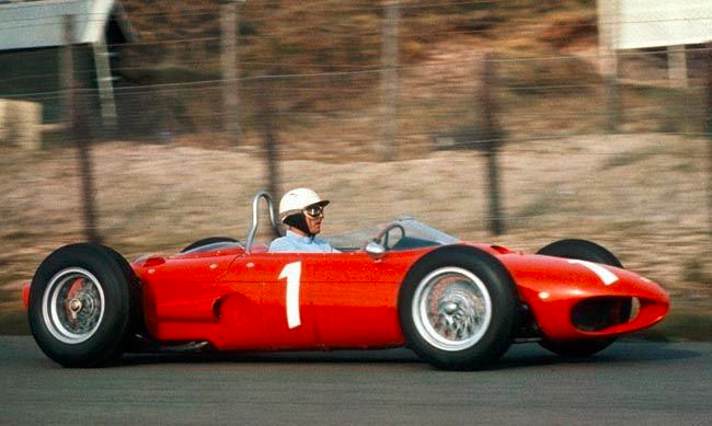 CavallinoRampa2's tweet image. Phil Hill 1962 Dutch GP Ferrari 156 #F1 #Ferrari