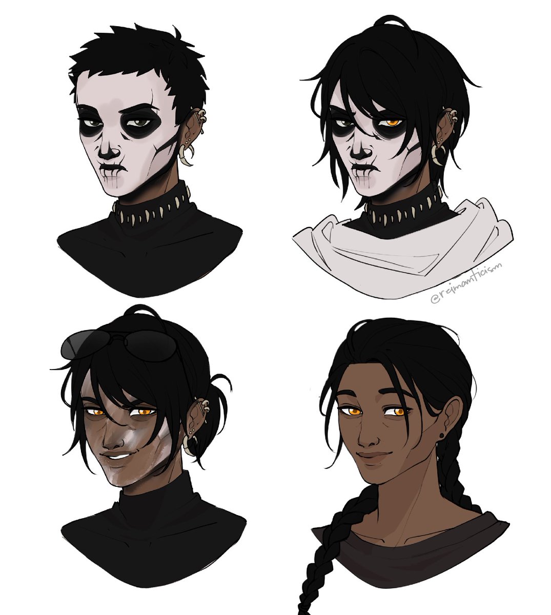 some harrows and not harrow study of sorts #thelockedtomb #tlt