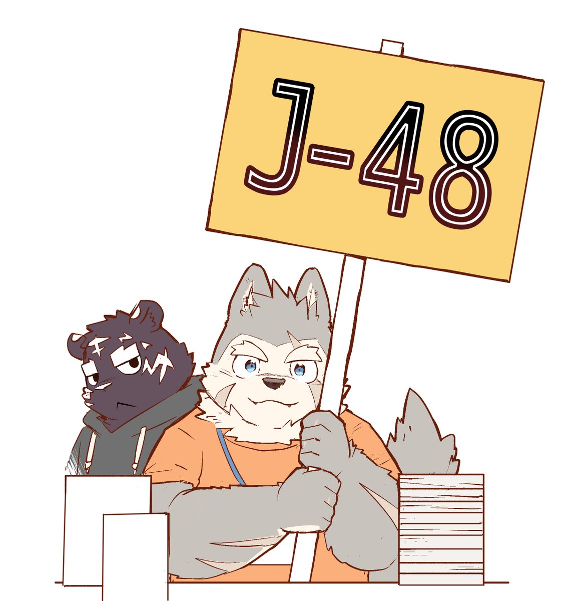 いぬとら@関西けもケット【J-48】 tweet media