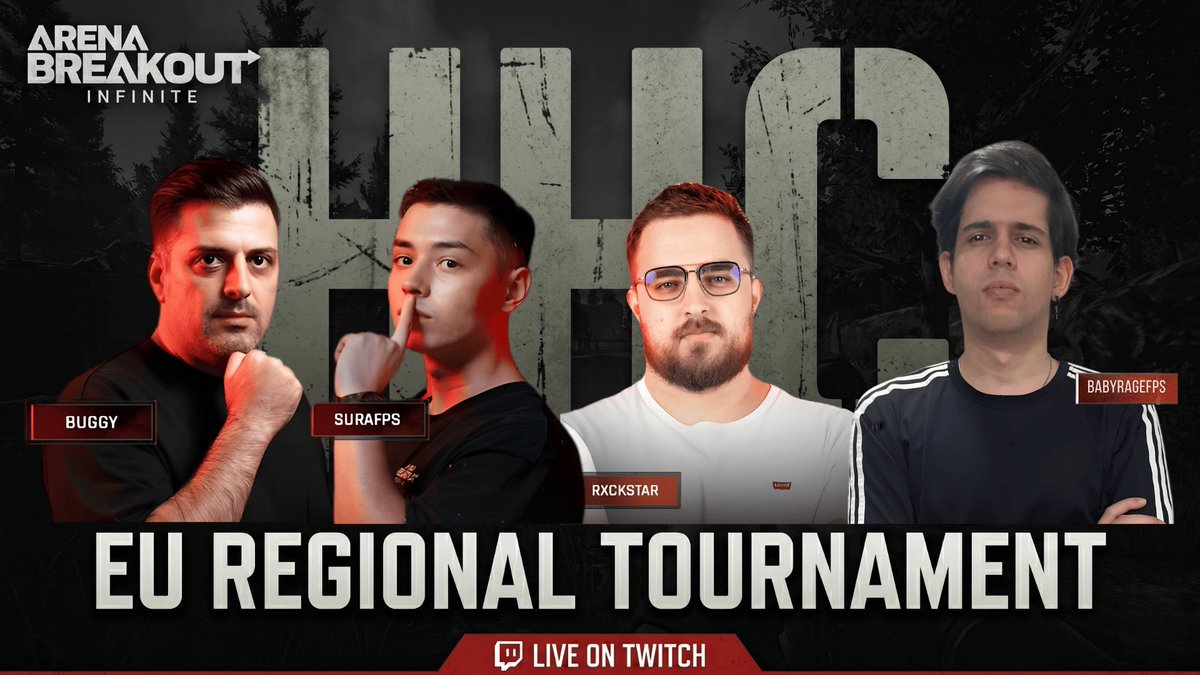 2babyrage4ez's tweet photo. Mañana estaremos jugando el Torneo Clasificatorio EU REGIONAL. 7pm MGT 
https://t.co/qRWZzrrPw2 https://t.co/oWZbOjKCYh