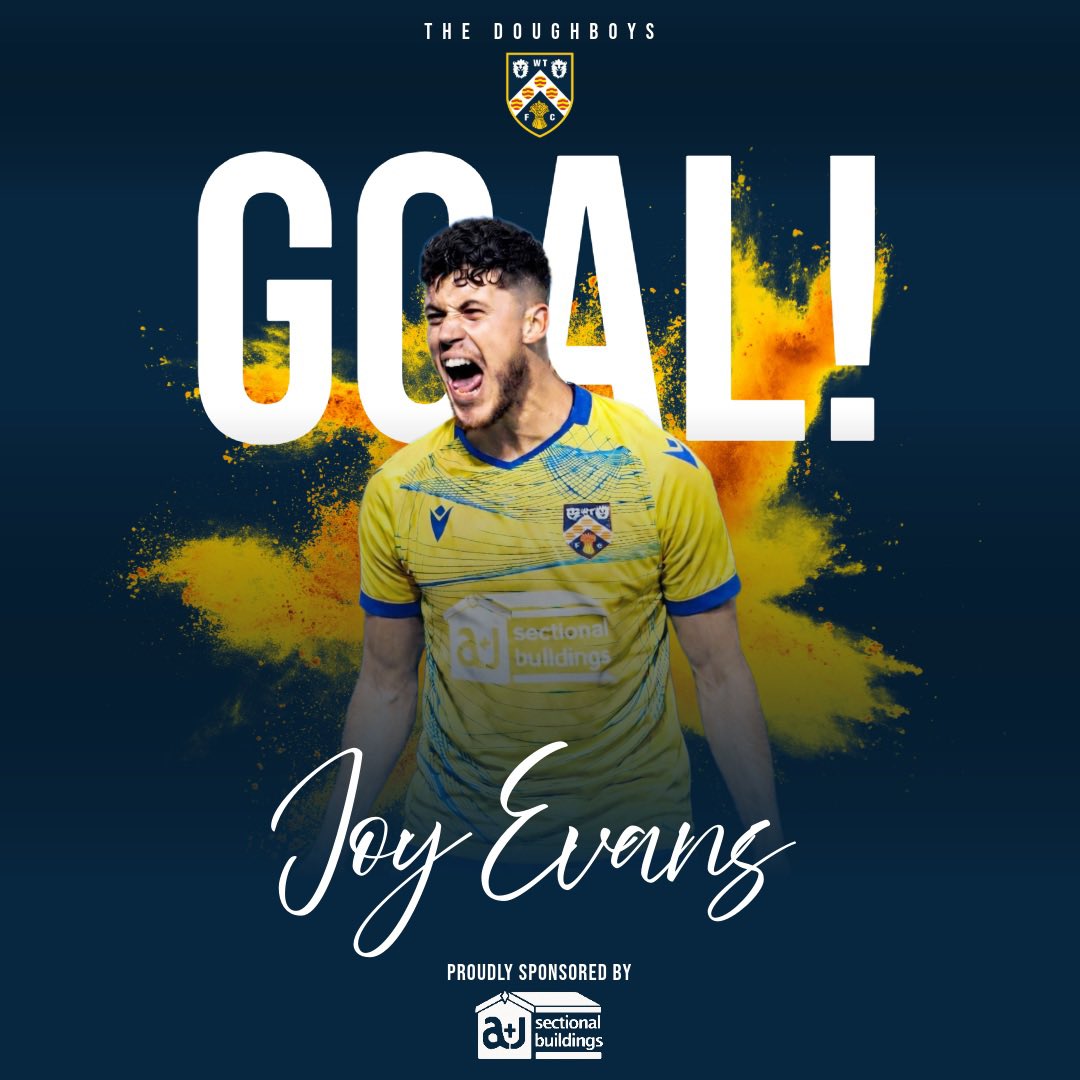 doughboys_wtfc's tweet photo. GOOOOAAAALLLL DOUGHBOYS!

Joey Evans with his second!

39’

💛💙 2-1 ⚫️⚪️

#TheDoughboys💙💛 https://t.co/gOikOnbOYc