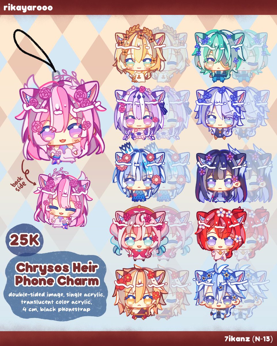 rikayarooo's tweet image. (🩷 &amp;amp; 🔃 appreciated!)
Hello! Here's my #CF22 PO Catalogue!

📅 18 - 22 April 2026
📍 7ikanz (N-13)
📨 Pick Up &amp;amp; Mail Order
✨ Original, HSR, Resident Evil, Vocaloid, xxxHolic, Silent Hill 2
🔗 : bit.ly/RikaCF22POForm

#cf22catalogue 

(1/2)