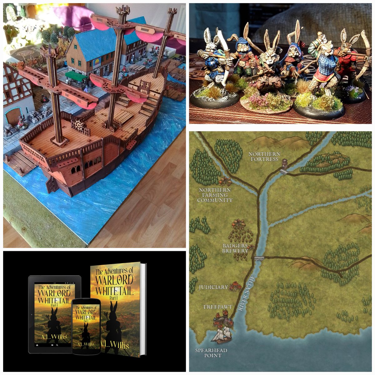 baronvonwillis's tweet image. Inspired by the RPG, Burrows and Badgers
#fantasybooks #Fantasy #adventure #swordandsorcery even a bit of #romance
amazon.co.uk/dp/B0F93SH37N/…

The Adventures of Warlord Whitetail Part I, is available from Amazon. Paperback, Kindle and Kindle Unlimited🐰👍🍻