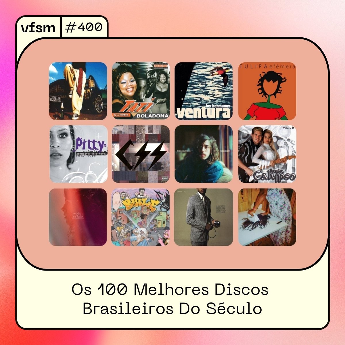 Em "Delta Estácio Blues" (2021), Juçara Marçal desconstrói a tradição em um dos Os 100 Melhores Discos Brasileiros do Século. A lista completa você encontra no programa desta semana. 🏆✨

🎧 Ouça: tinyurl.com/3bxxzbw8