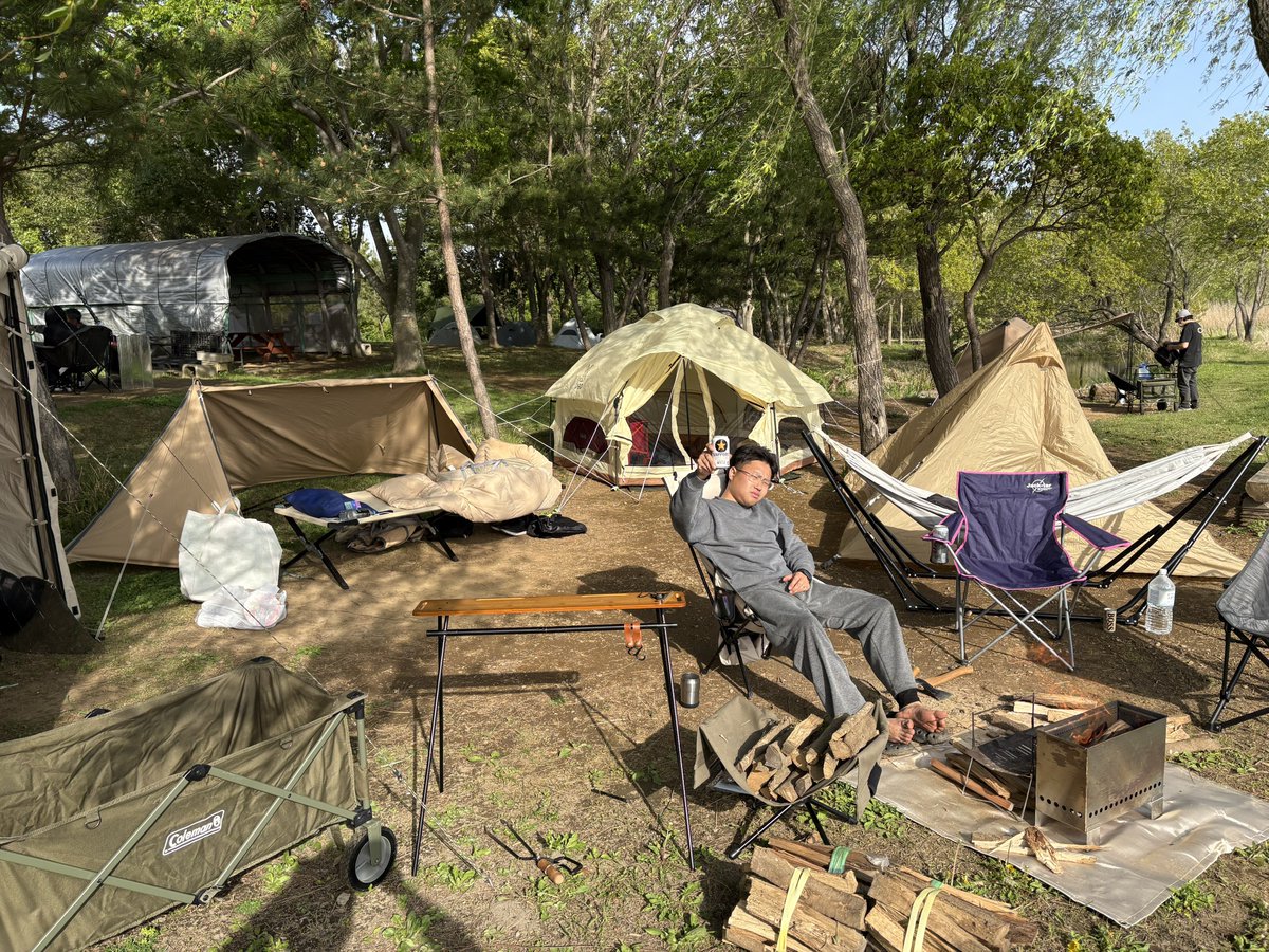 vitz_1031's tweet photo. キャンプ🏕️ https://t.co/p2IpgdxzIv