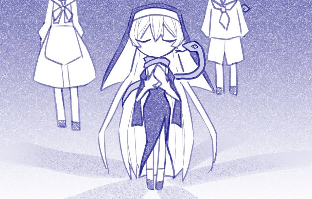 モノクロべりー@本日墓地立つ tweet media