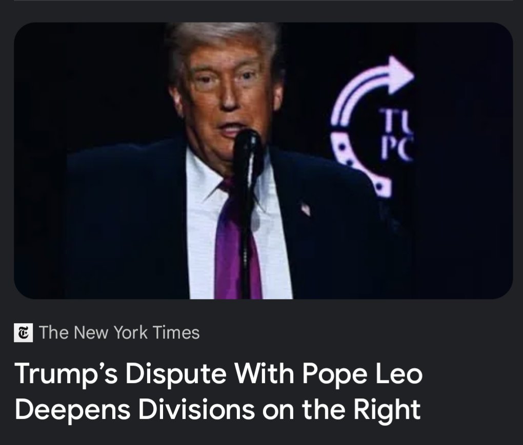 SapienAssassin's tweet image. Whaaaaaa? 🫢
Ya don't say 😲

You mean the Pope basically saying 'war bad' and Trump misconstruing that into 'Pope wants Ayatollah to have nuke' is bad press!?

Who'd've thunk it? 😖😂🤣
#amwriting #IranWar‌ #winning