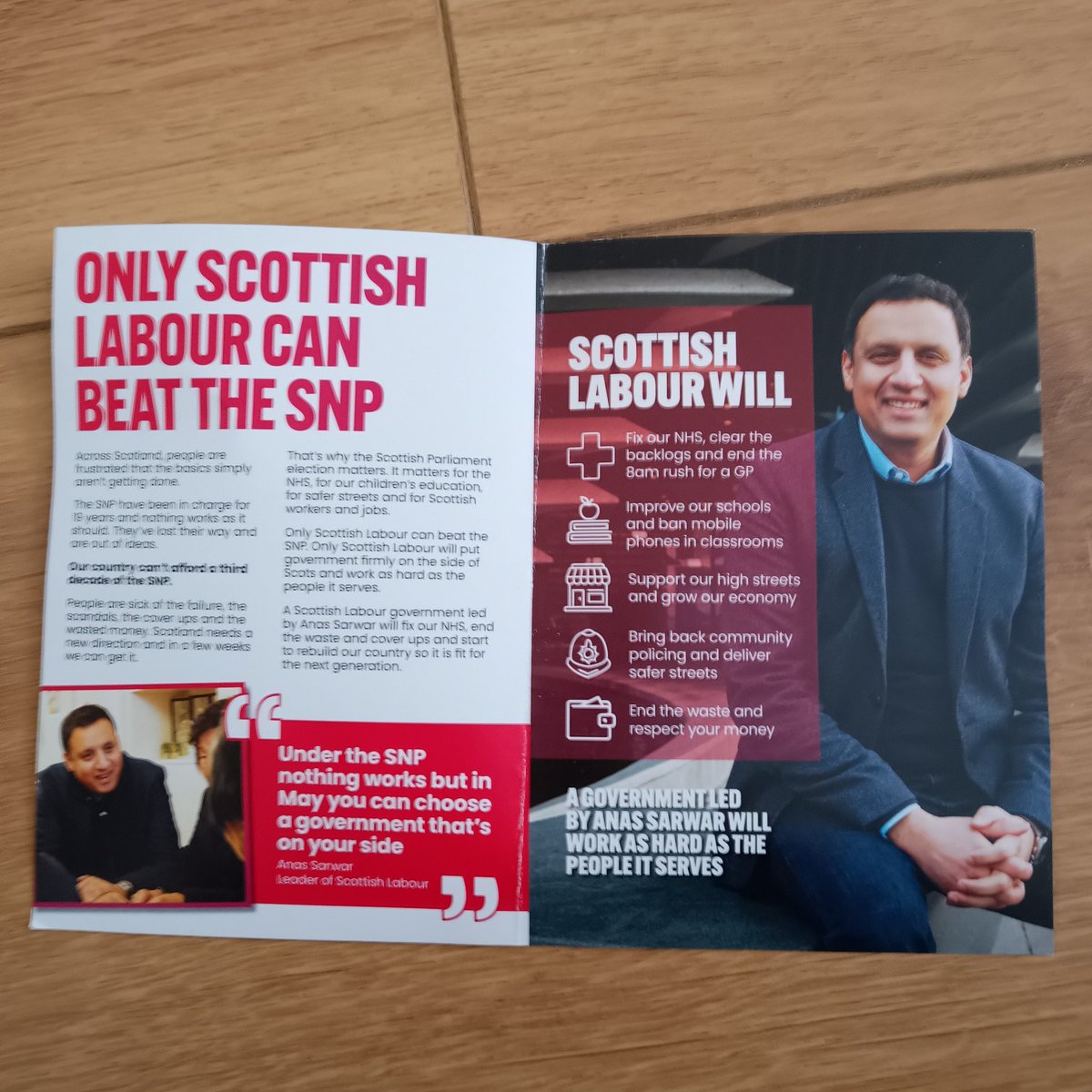 More shite through my door when l was out. 🤬