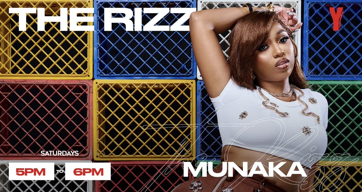 Yfm's tweet photo. Turn your radio ALL the way up!
Introducing #TheRizz on Y with #Munaka, from 5am to 6pm.
She's introducing new jams you should be rocking. https://t.co/X2U1V71lEE