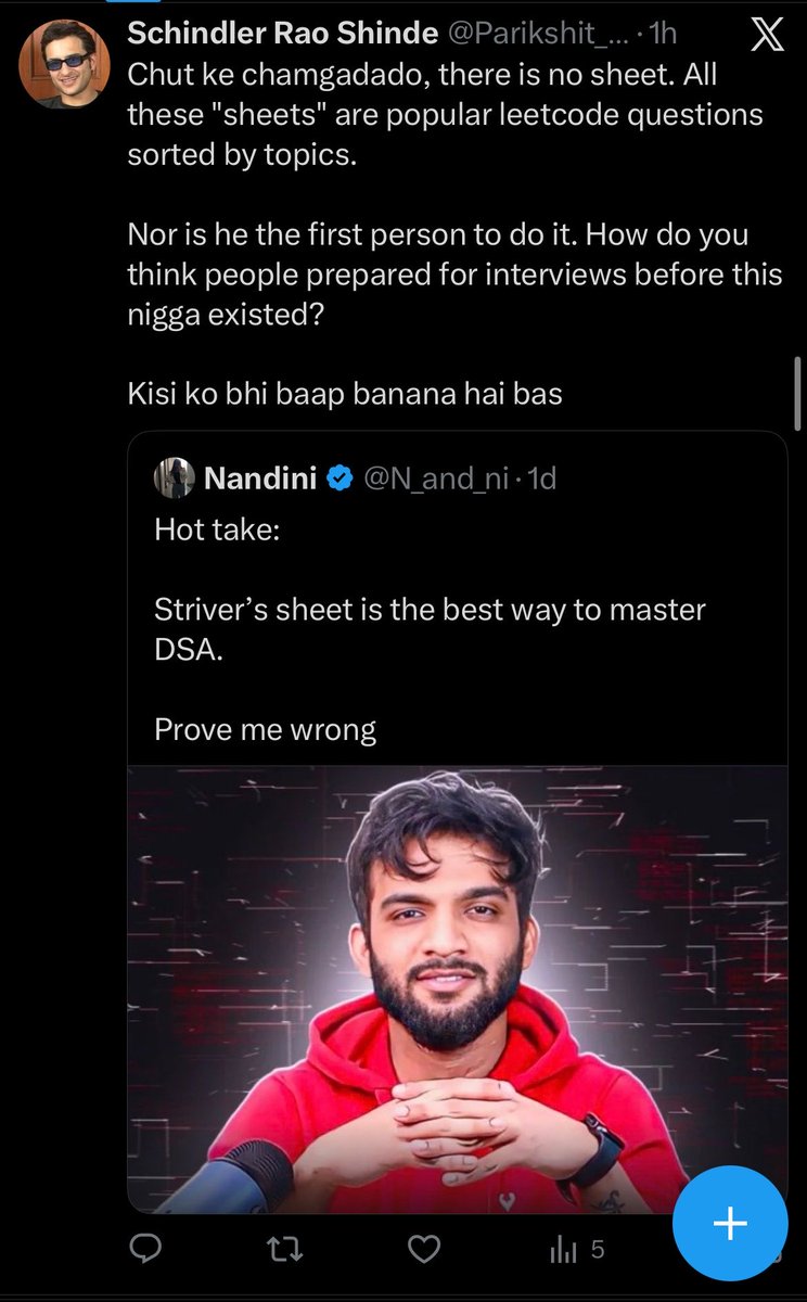 Nandini tweet media