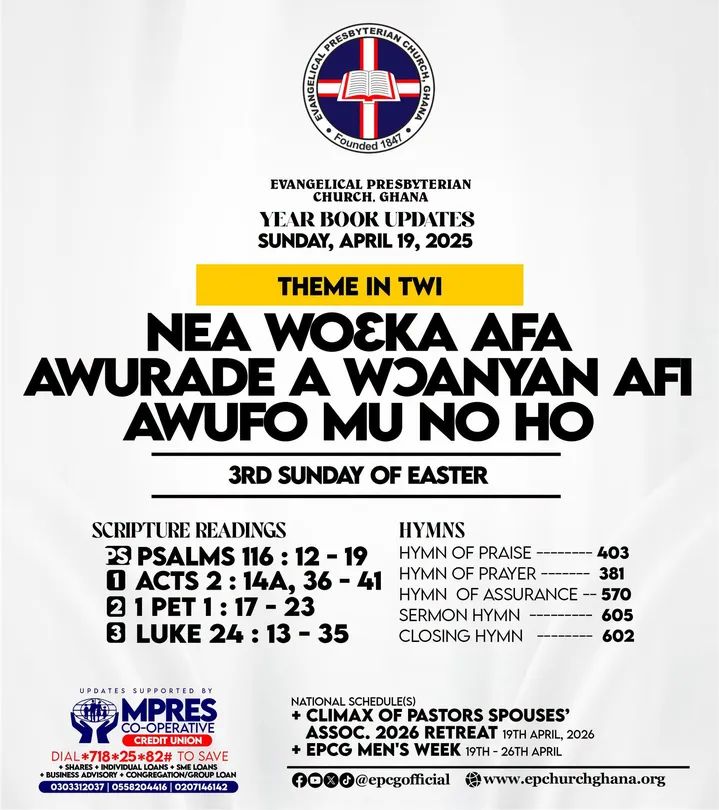 Evangelical Presbyterian Church, Ghana tweet media