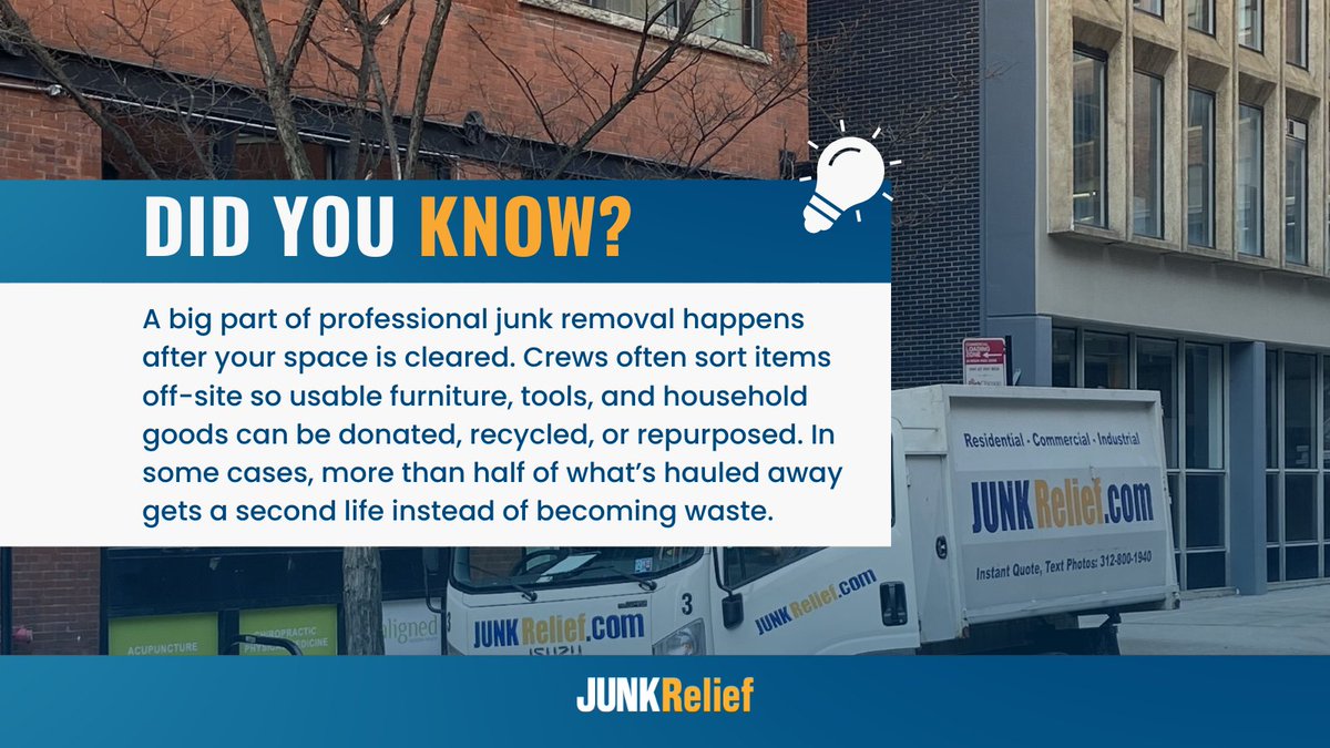JUNK Relief - Fast, Friendly, and Professional! tweet media