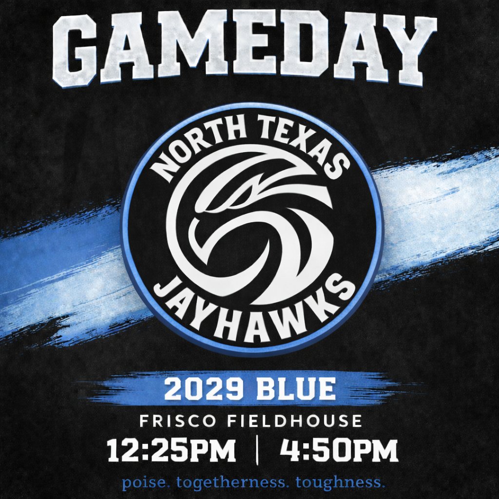 ntxjayhawks's tweet image. 2029 White hits the floor today for the first time, time to set the tone!

2029 Blue is back at it rolling into Tournament number two! #PTT #DFWHOOPS #YOUTHBASKETBALL #AAU