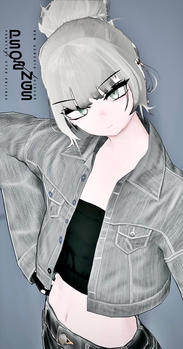 ﾆｯｺﾘ
#PSO2NGS_SS
#時雨ロゴ