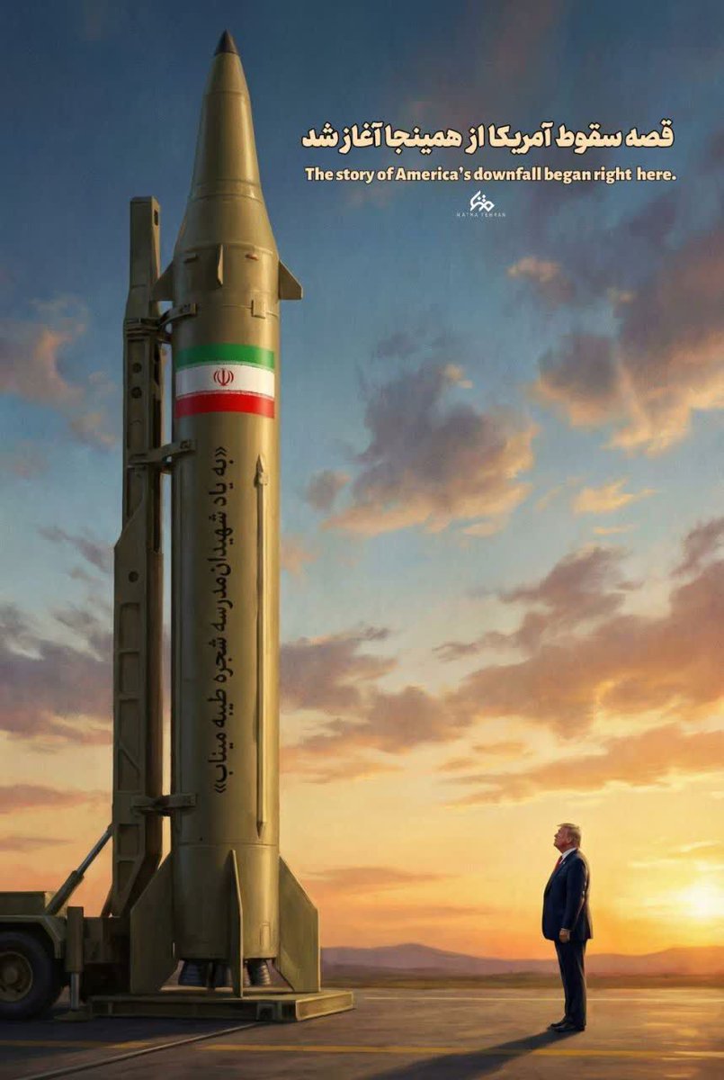 AShhry54667's tweet photo. قصه سقوط آمریکا 
#آمریکا_شکست_خورد

#PowerfulIran https://t.co/H5V68NuqIn
