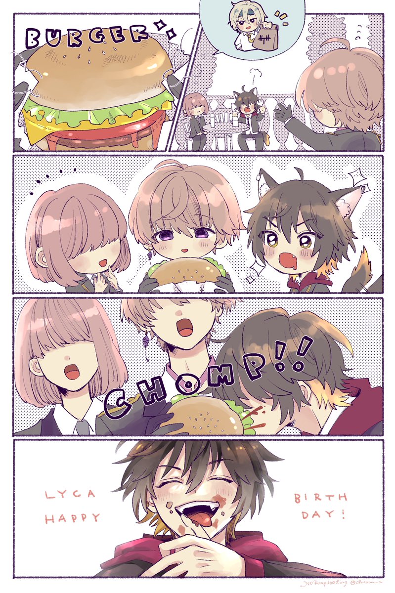 ライカくんお誕生日おめでとううう～！！♡
きみの笑顔を守るよ！😊
#ライカ・コルト生誕祭2026
#ライカ・コルト誕生祭2026