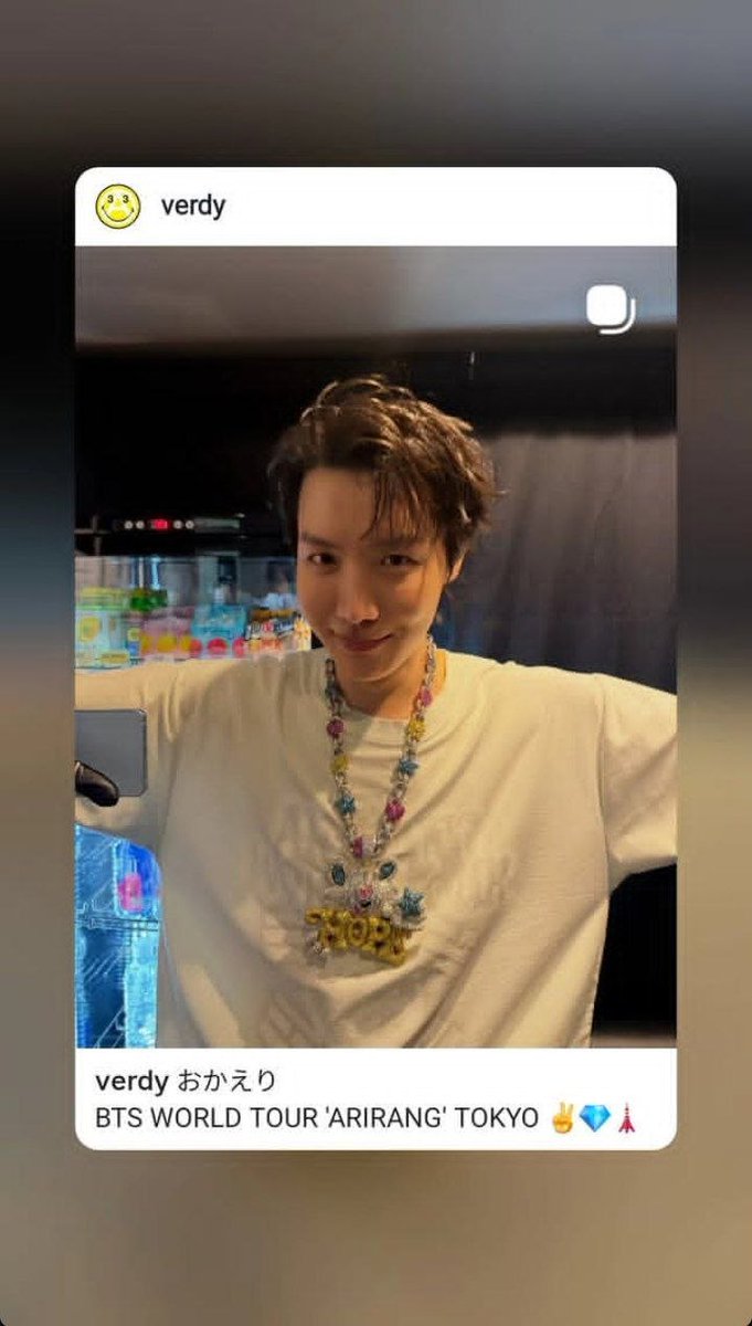 J-Hope 📷 Instagram Story Update || 😍✨

🖇 instagram.com/stories/uarmyh…

#방탄소년단
#BTS
#BTSARMY
#BTSARIRANG
#KEEPSWIMMING
<a href="/BTS_twt/">방탄소년단</a>