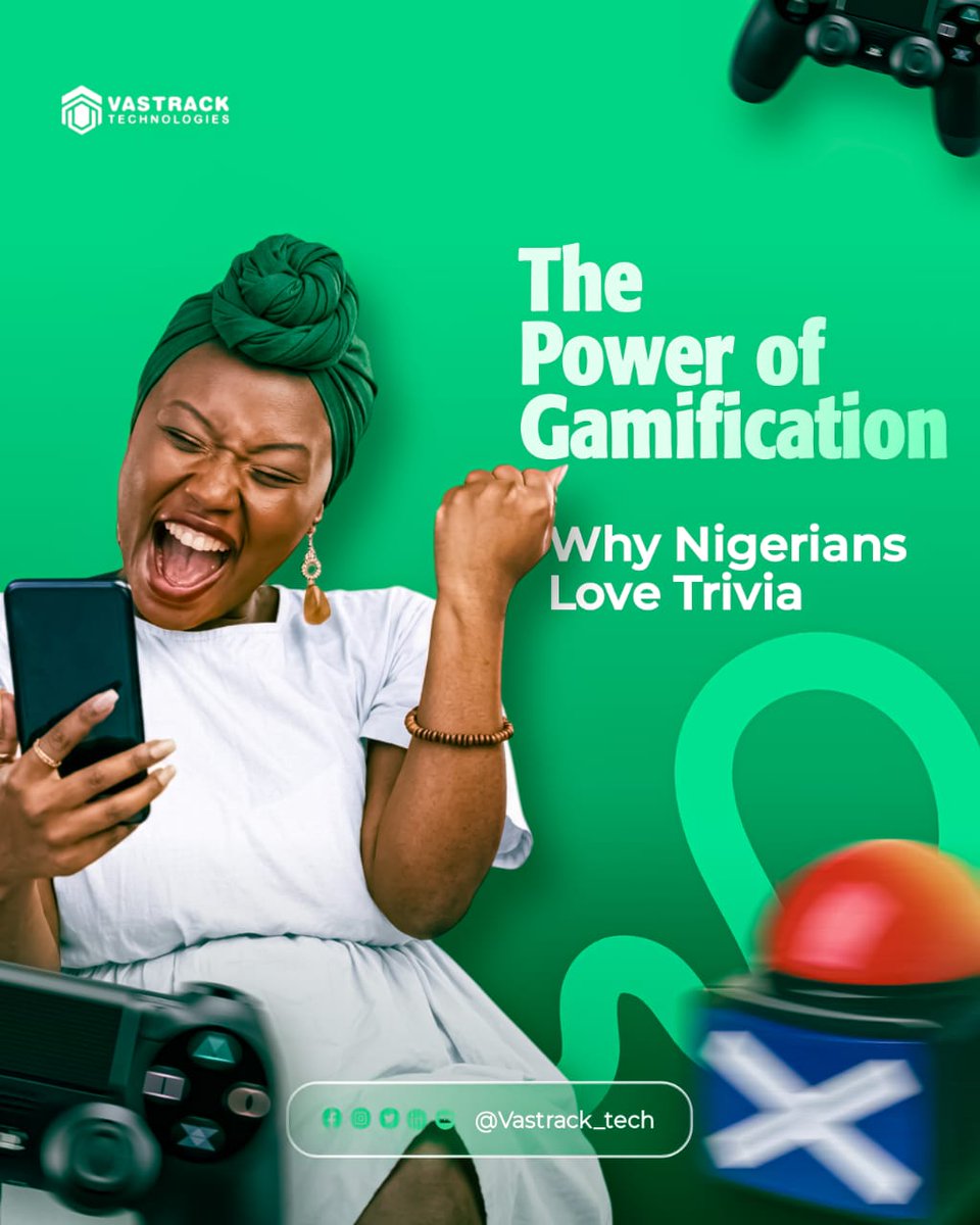 vastrack_tech's tweet image. The hidden power of #gamification 🎯

Nigerians don’t just love free things—they love to #win.

Winning = recognition, achievement.

That’s why #trivia works &amp;amp; gamified products scale.

Users who feel involved don’t just consume—they commit.

And commitment builds great products.