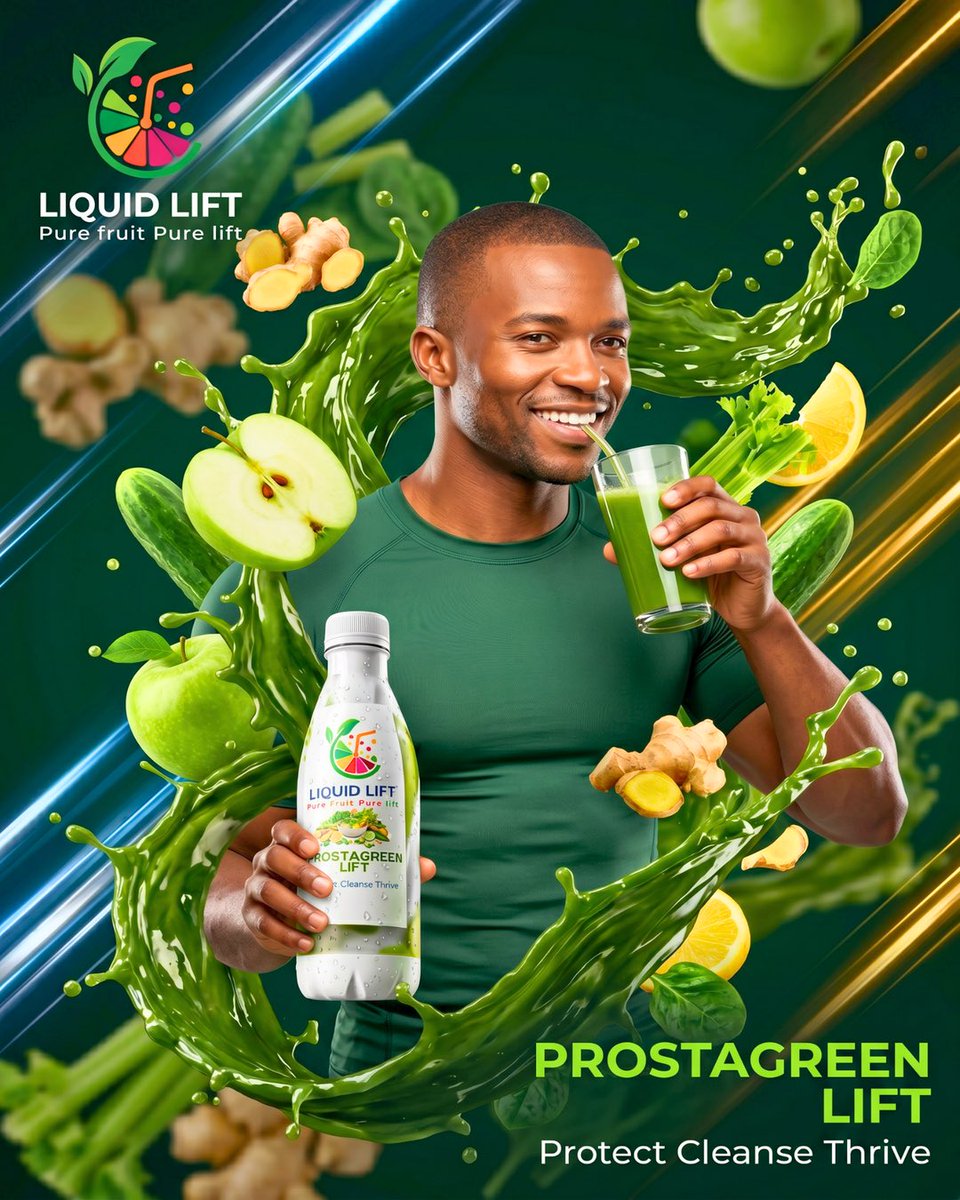 LiquidLift_zim's tweet image. 🟢 PROSTAGREEN LIFT
Men… be honest when last did you actually reset? 😏
🥒🍏🍋 Fresh greens. Clean energy. Real benefits.
👉 Hydrate 👉 Detox 👉 Stay sharp
Stop running on empty ⚡
#ProstagreenLift #MensWellness #StayLifted