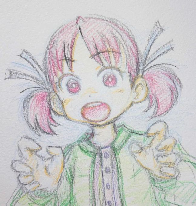 オール色鉛筆 割といけるな