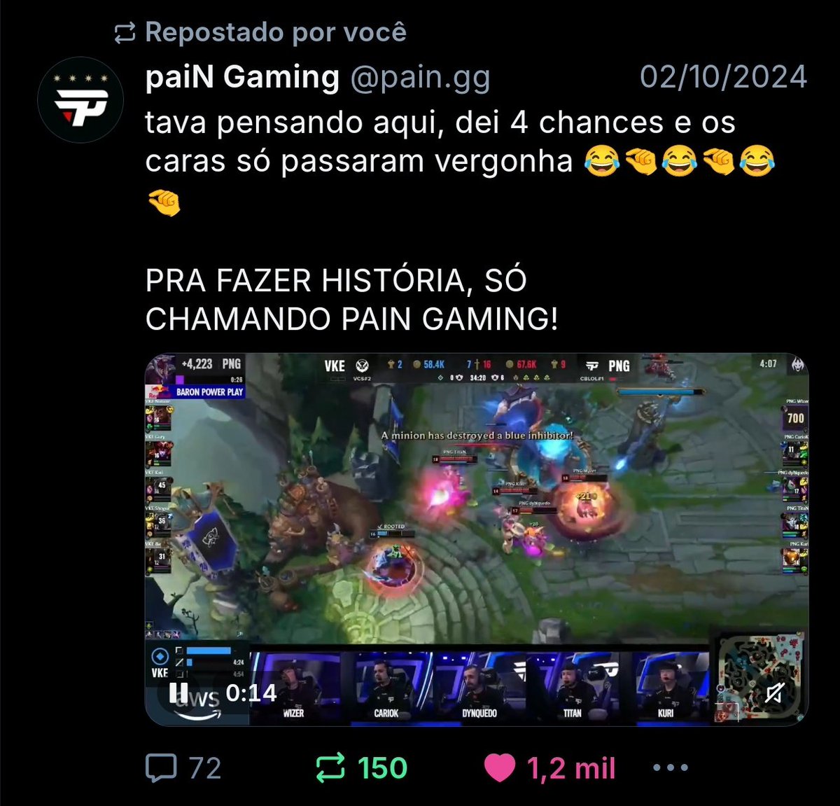 É O VINI tweet media