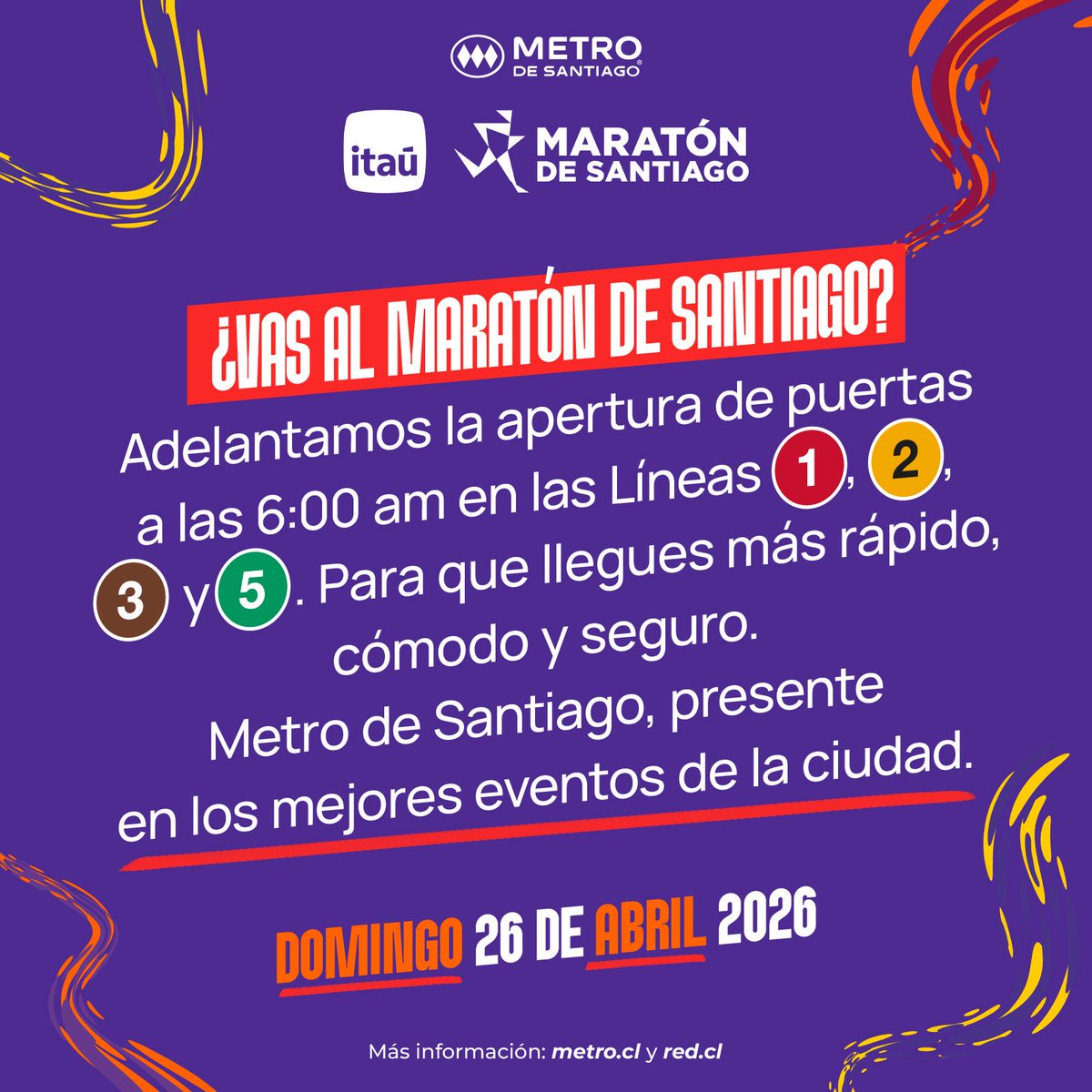 Metro de Santiago tweet media