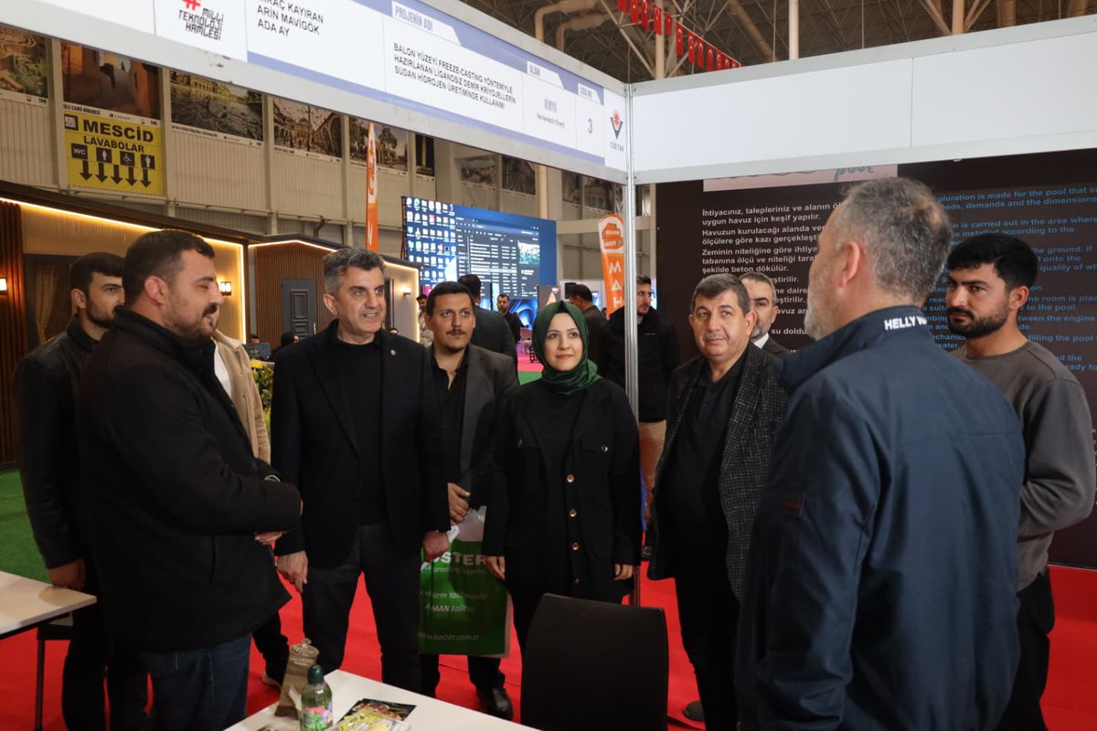 milhamigunbegi's tweet image. 📍Şanlıurfa İnşaat, Yapı ve Dekorasyon Fuarı

1/ İl Kadın Kolları Başkanımız @ZehraAy063 ve il yönetim kurulumuzla birlikte 3.sü düzenlenen ve sektörün önemli temsilcilerini buluşturan Şanlıurfa İnşaat, Yapı ve Dekorasyon Fuarını ziyaret ettik.

#Şanlıurfa #İnşaat #Yapı