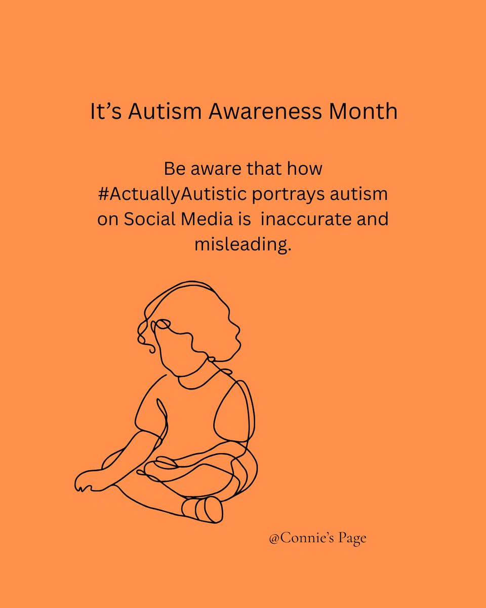 Clever_Connie's tweet image. #autismawarenessmonth #actuallyautistic