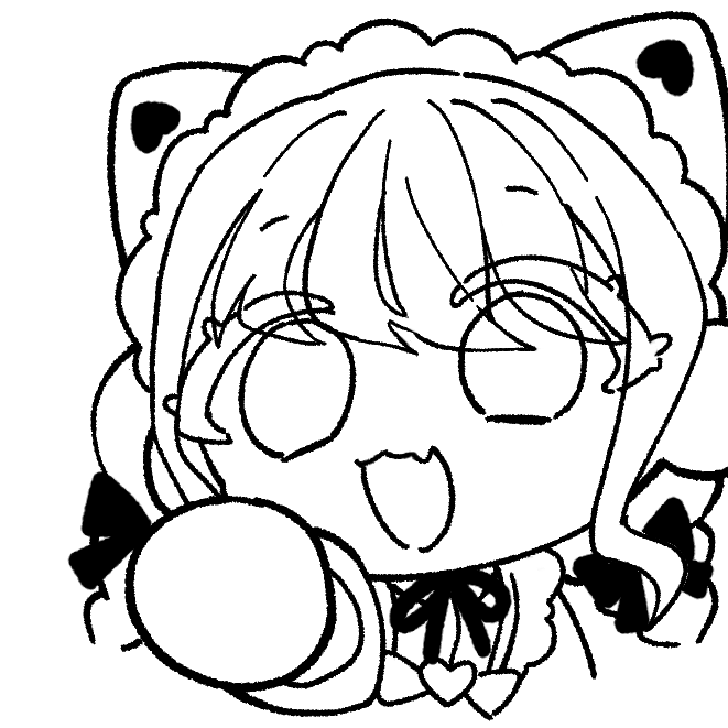 ちびイラストもあげておきます🥰#アイマス塗り絵 