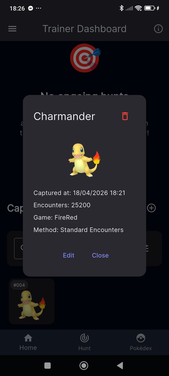 KA3ZARGRE's tweet photo. More than triple odds? Bring it on. Started the moment the game was ported and I am finally free. First full odds hunt and we have 15 more to go on #PokemonFireRed, wish me better luck with the next ones🤞

#Pokemon https://t.co/xa4m1ANDw2