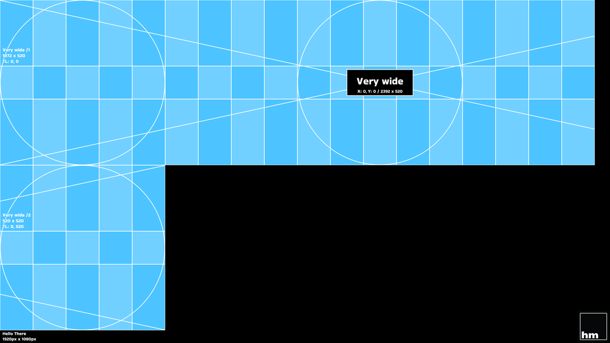 woutertoday's tweet image. Which of course also is supported by the slicing feature, and is fully auto-positioning aware; allowing you to build your LED outputmap in seconds! #ledscreen #pixelmap #outputmap #happymaps