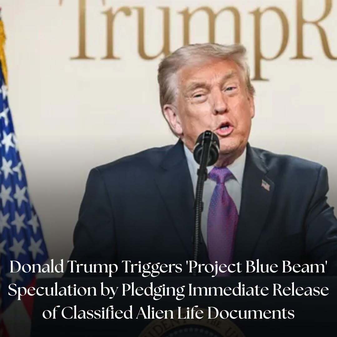 IBTimesUK's tweet image. Trump's announcement to declassify alleged alien-related files has reignited conspiracy theories and public intrigue.

#Trump #conspiracy #projectbluebeam #publicintrigue 

Read More: ift.tt/C7nMqtu