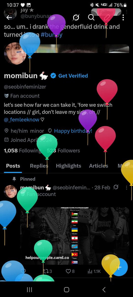 momibun 🎂🐇 tweet media