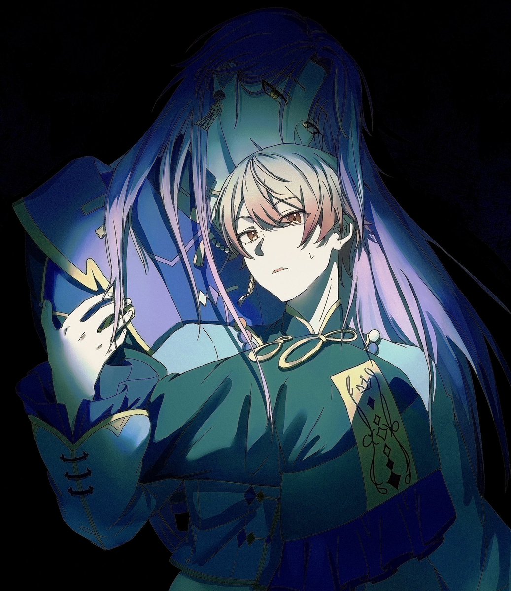 🧟‍♂️☯️🎈🌟
依旧对长发念念不忘