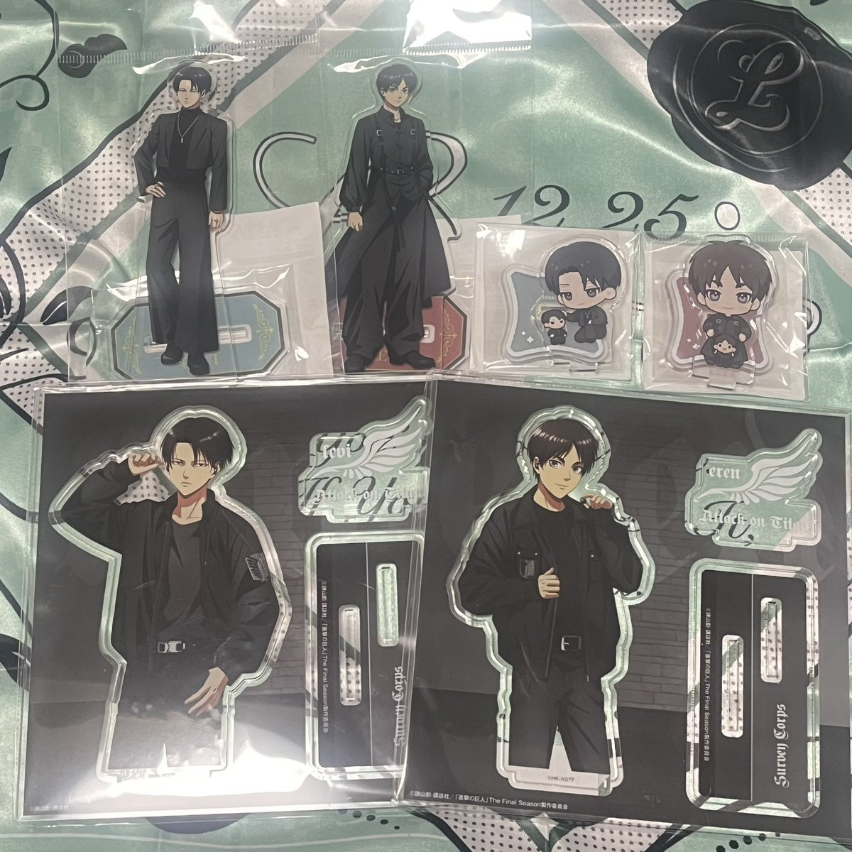 今日は👘ロマイメージ💚🍅で🥰💕
帯揚げと帯が想像以上に🍅でしかなくて見る度にちょっと笑ってしまった😂
そして戦利品達🫶✨