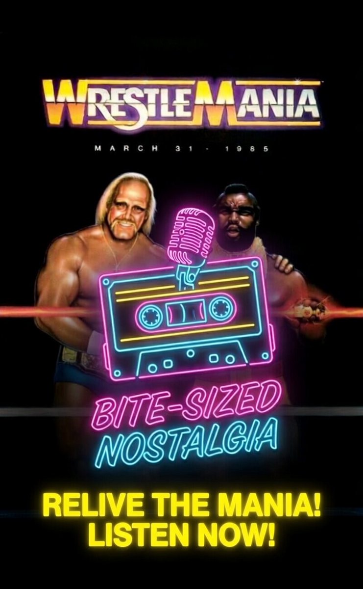 landofthe80s's tweet image. 🎙️New Episode is LIVE🎙️

The Sunday afternoon in 1985 that changed pop culture forever. Relive the gamble that was #Wrestlemania  

Listen Now 👇open.spotify.com/episode/5oFtvq…

#wwe #wwf #hulkhogan