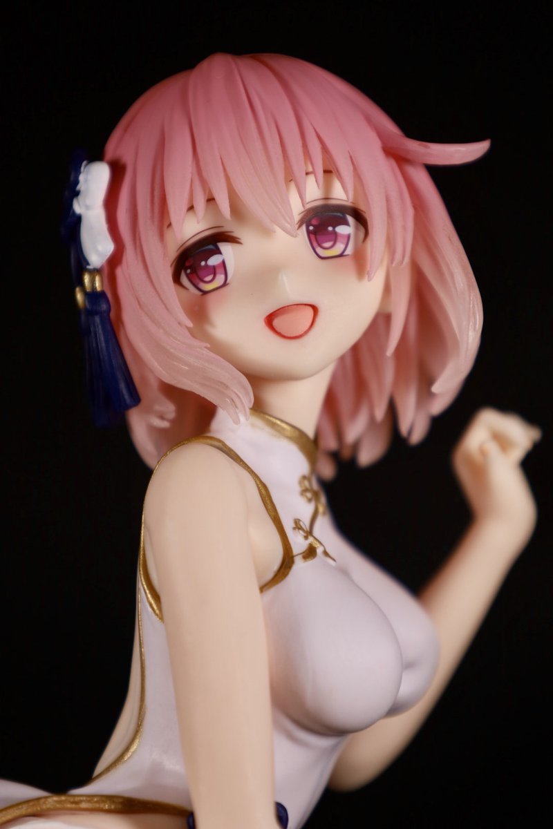 _Ghost_SN's tweet image. 何がとは言わないけど…柔らかそう…

Looks so soft…

タイトー Desktop Cute
モモ チャイナドレスver.

#ToLOVEる
#FigurePhotography