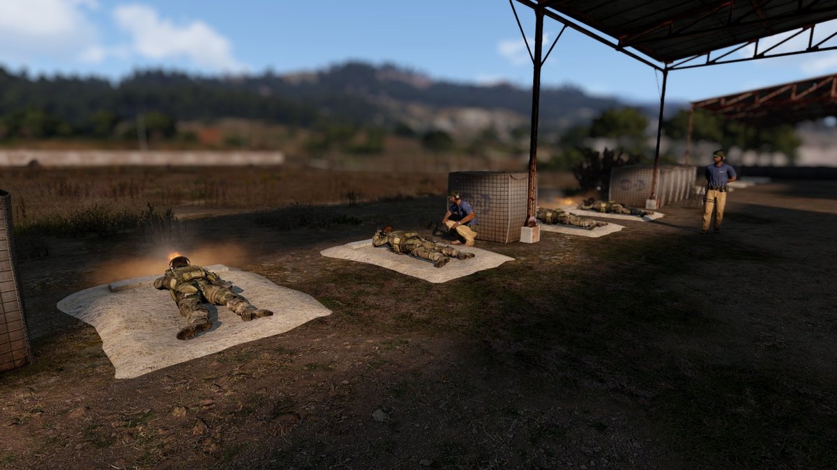 Theswanman12's tweet image. A small peek into a N.A.T.O Training Camp
#Arma3