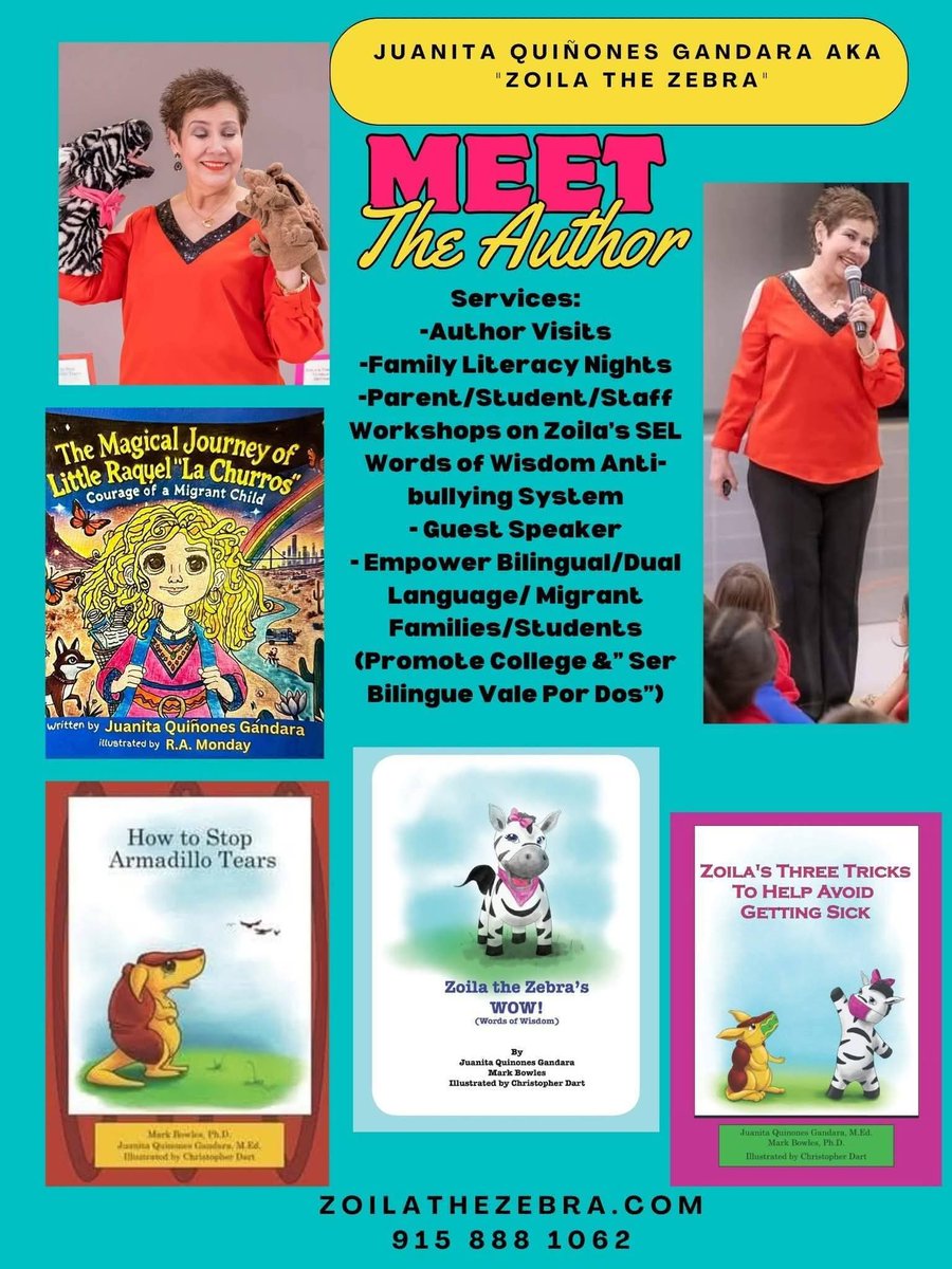 zoilathezebra's tweet image. Book your author visits before the end of the year!  You choose...which book?
tiktok.com/t/ZTkm7AHUx/