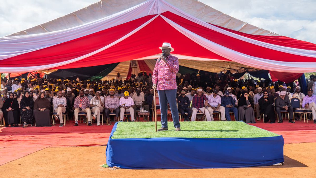 William Samoei Ruto, PhD tweet media