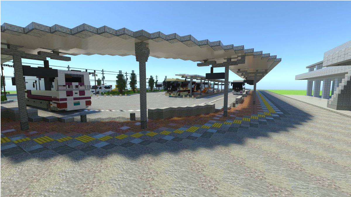 sNz9_'s tweet image. 1年以上前に放棄したバスターミナルのワールドデータ消えたと思ってたけどバックアップ残ってた
また新しく作ろうかな
#Minecraft #マイクラ建築