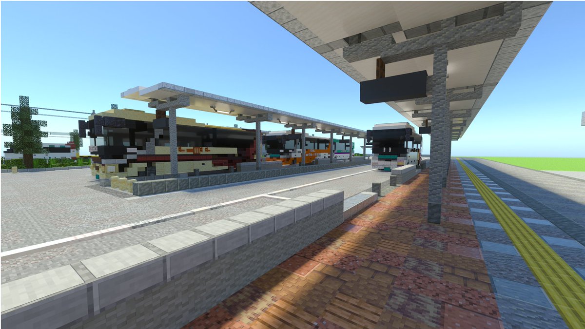 sNz9_'s tweet image. 1年以上前に放棄したバスターミナルのワールドデータ消えたと思ってたけどバックアップ残ってた
また新しく作ろうかな
#Minecraft #マイクラ建築