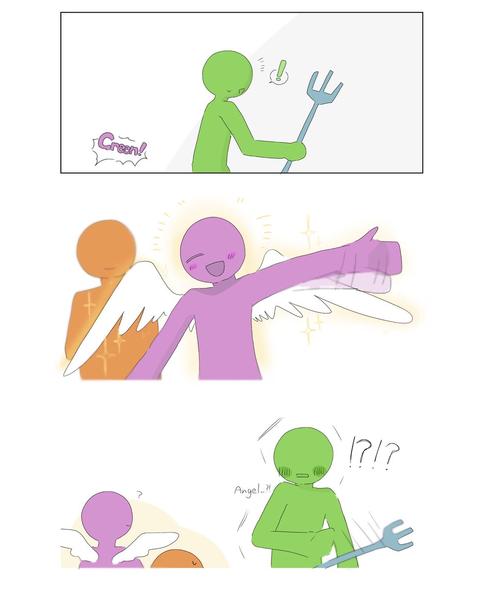 天使な💜と再開したらビックリしそう